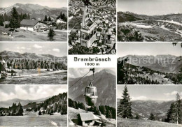 13865487 Brambrueesch Churwalden GR Panorama Alpen Berggasthof Bergbahnen  - Other & Unclassified