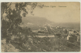 PIETRA LIGURE -SAVONA -PANORAMA 1917 - Savona