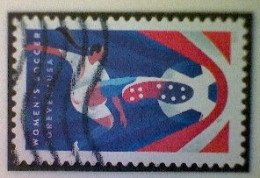 United States, Scott #5754, Used(o), 2023, Women's Soccer, (63¢), Multicolored - Usati