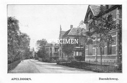 Prent - Daendelsweg Apeldoorn   - 8.5x12.5 Cm - Apeldoorn