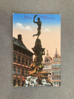 Anvers Antwerpen Statue Brabo Carte Postale Postcard - Antwerpen