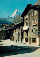 13858397 Zermatt VS Dorfpartie Mit Matterhorn Zermatt VS - Sonstige & Ohne Zuordnung