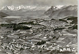 13857989 Riggisberg Gesamtansicht Mit Alpenpanorama Feldpost Riggisberg - Andere & Zonder Classificatie