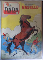 Tintin N° 19/1956 Cheval Nasello - - Kuifje