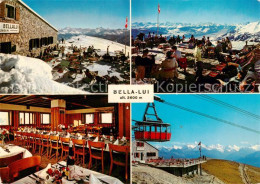 13856819 Crans-sur-Sierre VS Bergrestaurant Bella-Lui Sonnenterrasse Bergbahn Wi - Sonstige & Ohne Zuordnung