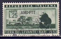 Italien / Triest Zone A - 1952 - Levante-Messe, Nr. 184, Gestempelt / Used - Oblitérés