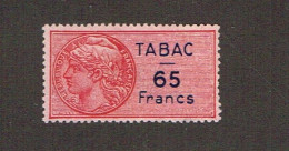 MA 131 - FRANCE - N° 1 - TABAC  - NSG - Timbres