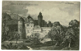 Château De Burnand (d'après Sagot) Gravure - Pas Circulé - Sonstige & Ohne Zuordnung