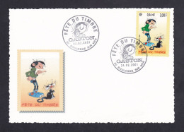 2 09	0109	-	Fête Du Timbre - Boulogne 24/02/2001 - Stamp's Day