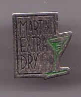 Pin's Verre De  Martini Extra Dry Réf 1381 - Bevande