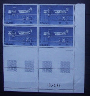 Bloc De 4 Timbres FRANCE Neufs N** : PA N°44 (coin Daté) - 1980-1989