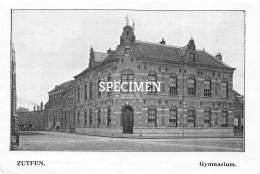 Prent - Gymnasium - Zutphen   - 8.5x12.5 Cm - Zutphen