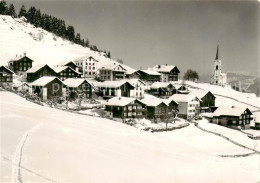 13851257 Ladir GR Winterpanorama Mit Kirche  - Sonstige & Ohne Zuordnung