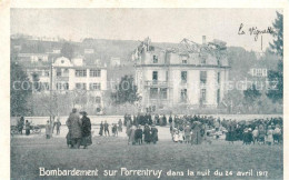 13850539 Porrentruy JU Bombardement Dans La Nuit Du 24 Avril 1917  - Otros & Sin Clasificación