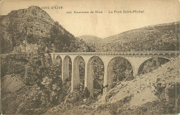 06  ENVIRONS DE NICE - LE PONT SAINT MICHEL (ref A485) - Ferrovie – Stazione