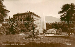 13848859 Lugano Lago Di Lugano TI Giardino Publico  - Autres & Non Classés