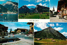 13845127 Aeschi Spiez BE Fahrgastschiff Panorama Ortspartien  - Andere & Zonder Classificatie