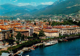 13843737 Lugano Lago Di Lugano TI Centro Fliegeraufnahme  - Other & Unclassified