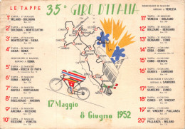 CYCLISME / CYCLING / CICLISMO 35'' GIRO D'ITALIA 1952 - Wielrennen