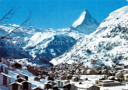 13843367 Zermatt VS Winterpanorama Blick Gegen Matterhorn Walliser Alpen Zermatt - Sonstige & Ohne Zuordnung