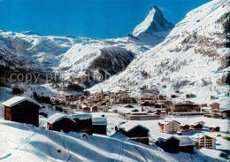 13843297 Zermatt VS Winterpanorama Mit Blick Auf Das Matterhorn Walliser Alpen Z - Other & Unclassified