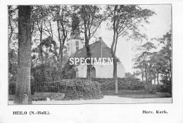 Prent - Herv. Kerk Heiloo  - 8.5x12.5 Cm - Other & Unclassified