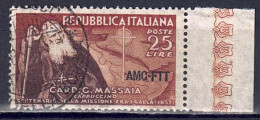 Italien / Triest Zone A - 1952 - Kapuzinermission, Nr. 191, Gestempelt / Used - Afgestempeld