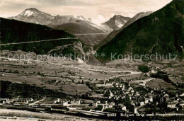 13842647 Brigue Brig VS Panorama Mit Simplonstrasse  - Sonstige & Ohne Zuordnung