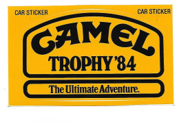 #7 Sticker / Camel Trophy / 1984 - Stickers