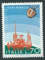 Italia, Italy, Italie, Italien 1975; Satellite Artificiale Italiano San Marco E Piattaforma: Studio Della Atmosfera. New - Klimaat & Meteorologie