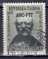 Italien / Triest Zone A - 1952 - Antonio Mencini, Nr. 193, Gestempelt / Used - Afgestempeld