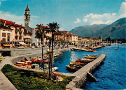 13835779 Ascona Lago Maggiore TI Hafen Promenade  - Sonstige & Ohne Zuordnung