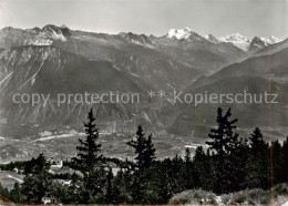 13834737 Montana Crans VS La Vallee Du Rhone Le Val D’Anniviers Et Les Alpes Vue - Other & Unclassified