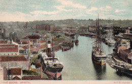 4V4Sb   Angleterre Bristol The Docks (rare) - Bristol