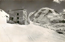 13833979 Monte Rosa Huette Mit Liskamm Monte Rosa Huette - Sonstige & Ohne Zuordnung