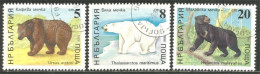 AS-158b Bulgaria Bar Ours Polaire Polar Bear Orso Suportar Soportar Oso - Autres & Non Classés