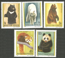 AS-166 Hungary Panda Bar Ours Polaire Polar Bear Orso Suportar Soportar Oso MNH ** Neuf SC - Orsi