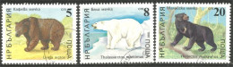 AS-158a Bulgarie Bar Ours Polaire Polar Bear Orso Suportar Soportar Oso - Orsi