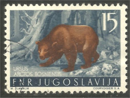 AS-143c Yougoslavie Bar Ours Bear Orso Suportar Soportar Oso - Osos