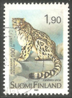 AS-114b Finland 1989 HELSINKI Félin Feline Panthère Panther Leopard Lepard Jachtluipaard - Other & Unclassified