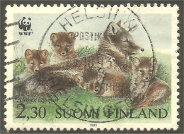 AS-112b Finland 1993 HELSINKI Renard Fox Fuchs Vos Zorro Volpe Raposa - Elephants