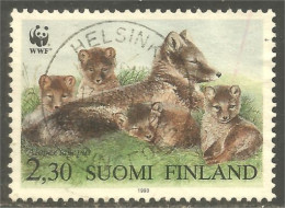AS-112a Finland 1993 HELSINKI Renard Fox Fuchs Vos Zorro Volpe Raposa - Elephants