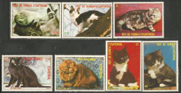 AS-99a Chats Cats Katze Gatos MNH ** Neuf SC - Gatos Domésticos
