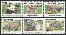 AS-86 Vietnam Elephant Tigre Tiger Panda Panther Singe Monkey MNH ** Neuf SC - Other & Unclassified