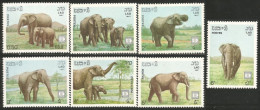 AS-85 Laos Elephant Elefante Norsu Elefant Olifant MH * Neuf CH - Elefanti