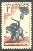 AS-76 Monaco Elephant Elefante Norsu Elefant Olifant MNH ** Neuf SC - Elefanti