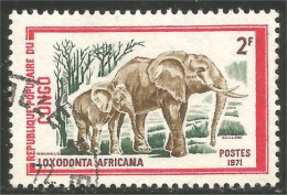 AS-59 Congo Surcharge 3f50 Elephant Elefante Norsu Elefant Olifant - Olifanten