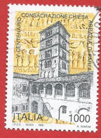 Italia 1996; Abbazia Di Farfa, Francobollo Usato Da Lire 1.000 - 1991-00: Afgestempeld