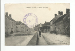 77 - TOUSSON  -  Route De Maisse  ( Cachet Militaire ) - Autres & Non Classés