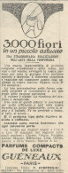 Parfums Compacts De Luxe Guèneaux - Pubblicità 1930 - Advertising - Advertising
